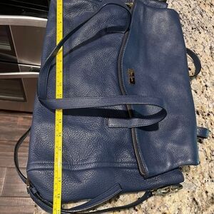 Kate Spade "Weekend" Blue Leather Bag